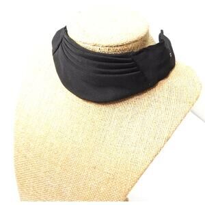 Vintage Black Pleated Adjustable Cummerbund